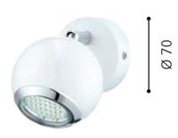 Eglo Led plafondspotBimeda led 7cm wit - 31001 - thumbnail