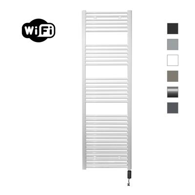 Elektrische Radiator Sanicare HWV Met Wifi 172x60 cm Wit 1127W Met Thermostaat Zwart Rechtsonder Sanicare Elektrische Radiator Sanicare HWV Met Wifi 172x60 cm Wit 1127W Met Thermostaat Zwart Rechtsonder Sanicare