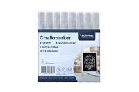 Krijtstift europel 3mm wit - thumbnail
