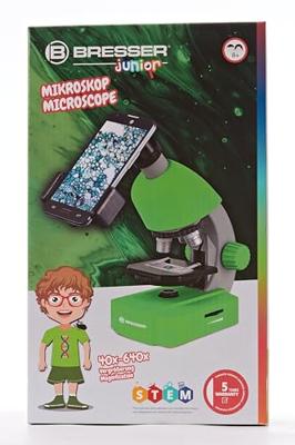 BRESSER JUNIOR Microscoop 40x-640x (groen)