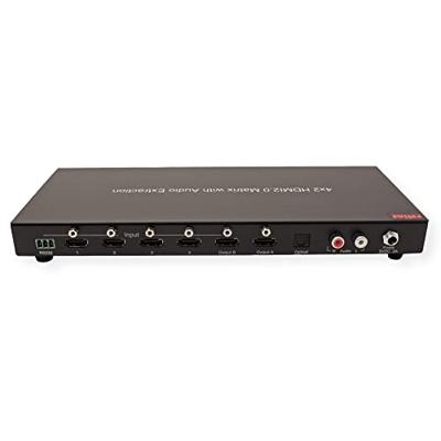 ROLINE 4K HDMI Matrix Switch, 4x2, met afstandsbediening