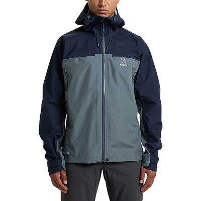 Haglofs Roc Flash Gtx Hardshell Jas Heren Steel Blue/Tarn Blue XL