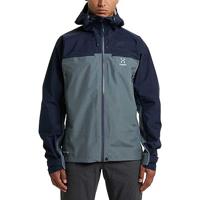 Haglofs Roc Flash Gtx Hardshell Jas Heren Steel Blue/Tarn Blue L - thumbnail