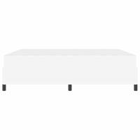 Bedframe met matras met matras Wit 180 x 200 cm Kunstleer - thumbnail