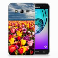Samsung Galaxy J3 2016 TPU Case Tulpen - thumbnail
