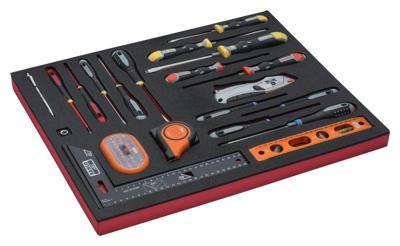 Bahco Foaminlay Fit&Go 3/3 met schroevendraaiers | meetgereedschap en bits - 50-delig - FF1A66