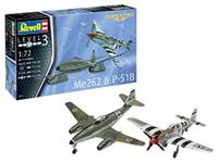 Revell Me262 & P-51B Combat Set - thumbnail