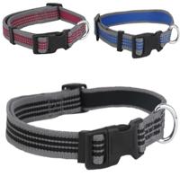 Nobleza Reflecterende hondenhalsband - Nylon - 66 cm - thumbnail