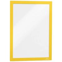 Durable 487204 DURAFRAME® Info-Rahmen Infoframe, zelfklevend DIN A4 Geel (b x h) 236 mm x 323 mm 2 stuk(s) - thumbnail