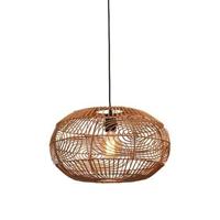 GOOD&MOJO Hanglamp 'Madeira' Rotan, 48cm, kleur Naturel - thumbnail