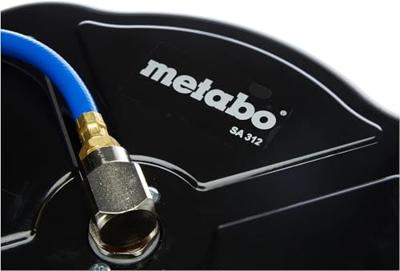 Metabo persluchtslanghaspel "sa 312" hose reel 12mtr. - thumbnail