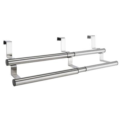 HI theedoekhouder uitschuifbaar zilverkleurig