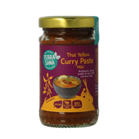 Thaise gele curry pasta bio 120 Gram - thumbnail