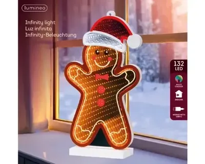 Led infinity led peperkoek 27 cm