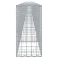 Schanskorf 1100x50x100 cm gegalvaniseerd ijzer zilverkleurig - thumbnail