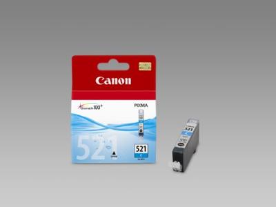 Canon Inktcartridge CLI-521 C Origineel Cyaan 2934 B 001 - thumbnail
