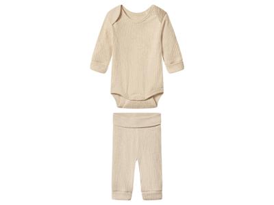 lupilu Geribde babyset (Beige, 50/56)