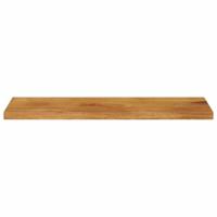 Tafelblad rechthoekig 80x20x2,5 cm massief mangohout - thumbnail