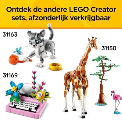 LEGO Creator 3-in-1 wilde dieren: pandafamilie 31165 - thumbnail