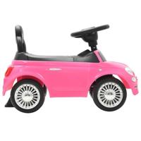 VidaXL Loopauto fiat 500 roze - thumbnail