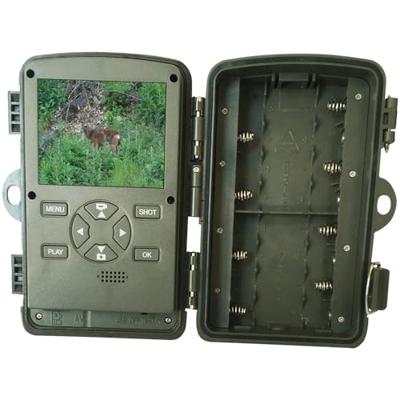 Berger & Schröter Wifi 4K Full HD 20MP Wildcamera Black LEDs, Geluidsopnames, WiFi, Timelapsevideo Camouflage groen