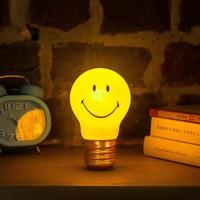 Oplaadbare smiley lamp - thumbnail