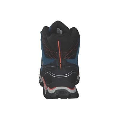 Meindl Lite Hike Gtx Heren Hoge Wandelschoen Blau/Orange 11/46 Meindl Lite Hike Gtx Heren Hoge Wandelschoen Blau/Orange 11/46