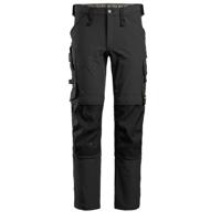 Snickers Workwear 6371 Full Stretch Werkbroek zwart - maat 46 - thumbnail