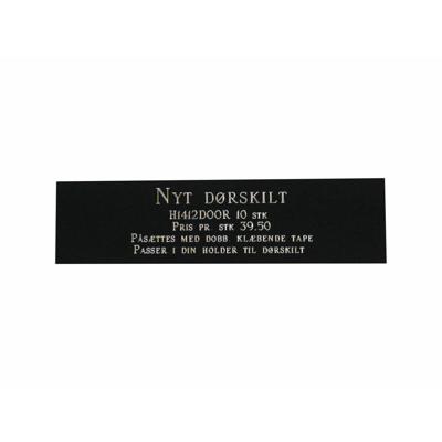 Naamplaatje Imarc Door