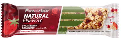 Powerbar Natural Energy Cereal Bar Strawberry en Cranberry Powerbar Natural Energy Cereal Bar Strawberry en Cranberry