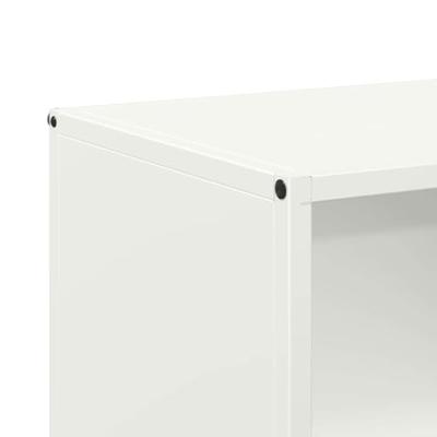 Brandhoutrek 40x30x75 cm koudgewalst staal wit Brandhoutrek 40x30x75 cm koudgewalst staal wit