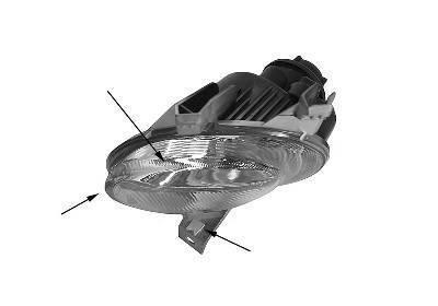 Mistlamp rechts XS/GTi/S16 4028998
