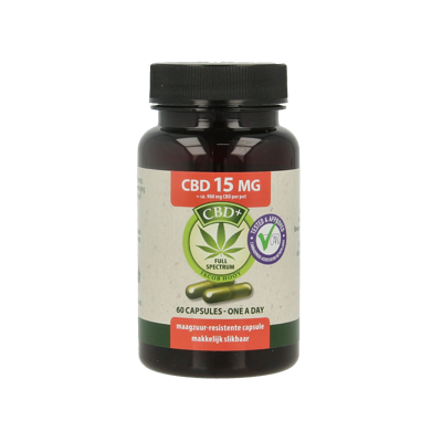 Jacob Hooy CBD Capsules 15mg 60 Capsules