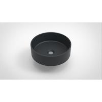 Opbouw Waskom Arcqua Case Rond 40 cm Mat Antraciet Arcqua - thumbnail