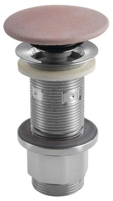 Clickwaste Sapho 5/4 Beton Plug 10-80mm Mat Roze Clickwaste Sapho 5/4 Beton Plug 10-80mm Mat Roze