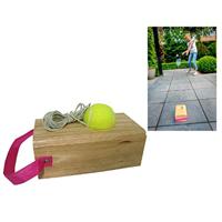 Tennistrainer Luxe Rubberhout - thumbnail