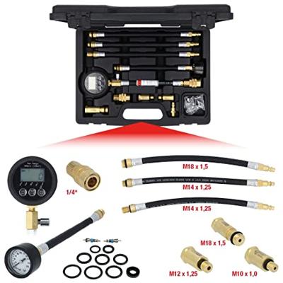 KS Tools 150.1650 Digitale compressietester, 10-delig