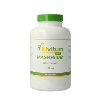 Elvitum Magnesium (bisglycinaat) 130mg 180 Tabletten Elvitum Magnesium (bisglycinaat) 130mg 180 Tabletten