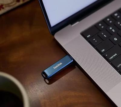 Phone drive 256gb lightning- usb-c blauw