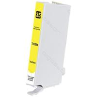 Huismerk Epson 35XL (T3594) cartridge geel - thumbnail