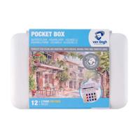 Bruynzeel Van gogh aquarelverf pocket box basic kleuren - thumbnail