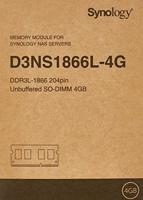 Synology D3NS1866L-4G Synology Werkgeheugen voor NAS DDR3L 4 GB 1 x 4 GB 1866 MHz 204-pins SO-DIMM D3NS1866L-4G - thumbnail