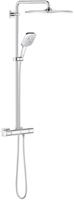 GROHE Rainshower SmartActive Regendoucheset Opbouw -hoofddouche 31cm - handdouche vierkant - thermostatisch - SmartActive - chroom 26652000 - thumbnail