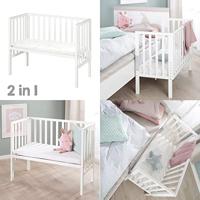roba 2-in-1 co-sleeper babybed - thumbnail