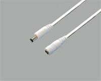 BKL Electronic Laagspannings-verlengkabel Laagspanningsstekker - Laagspanningsbus 5.5 mm 2.1 mm 2.1 mm 3.00 m 1 stuk(s) - thumbnail