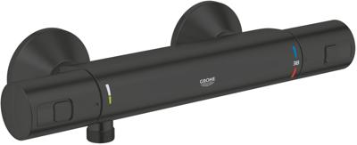 Grohe QuickFix Precision Start douche thermostaatkraan 15cm matte black
