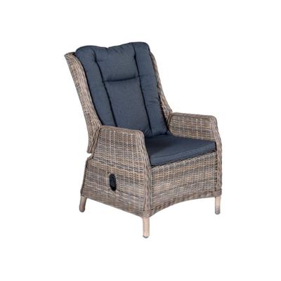Osborne verstelbare fauteuil havana sand 6,5 mm reflex black Garden Impressions - Garden impressions