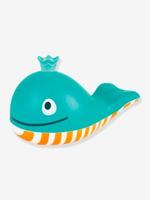 Walvis met bubbels - HAPE blauw - thumbnail