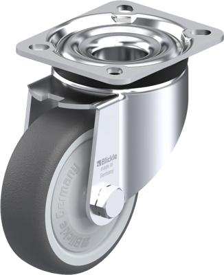 Blickle LK-PATH 100KF-1 Zwenkwiel Wieldiameter: 100 mm Draagvermogen (max.): 200 kg 1 stuk(s) Blickle LK-PATH 100KF-1 Zwenkwiel Wieldiameter: 100 mm Draagvermogen (max.): 200 kg 1 stuk(s)