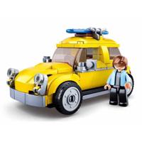 Sluban Car Yellow bouwstenen set - thumbnail